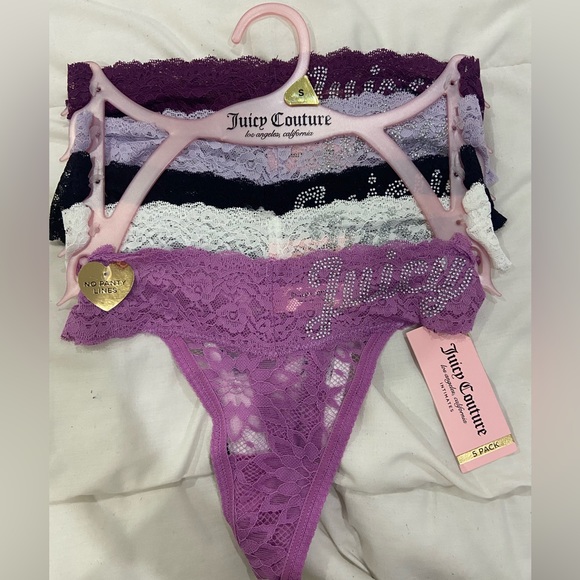 BRAND NEW WITH TAGS JUICY COUTURE THONGS - Picture 5 of 6